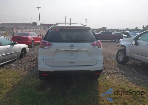 2016 Nissan Rogue Sv из США, поврежденный, VIN KNMAT2MV3GP728183